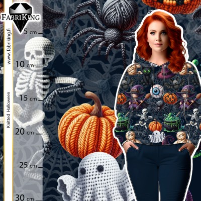 Knitted Halloween, trikoo 1m