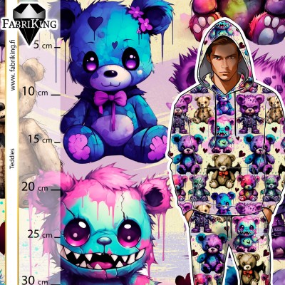 Teddies, joustocollege 1,5m