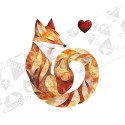 Silityskuva: Fox (+ small heart)