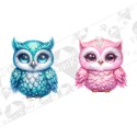 Silityskuva: Glitter Owls