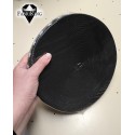 LÖYTÖ: Tähti -kuminauha 20mm, musta 30m