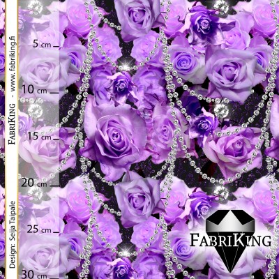 With Love lila, trikoo (single jersey)