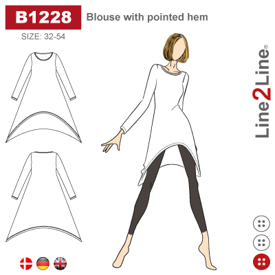 Line2Line: Blouse with tips