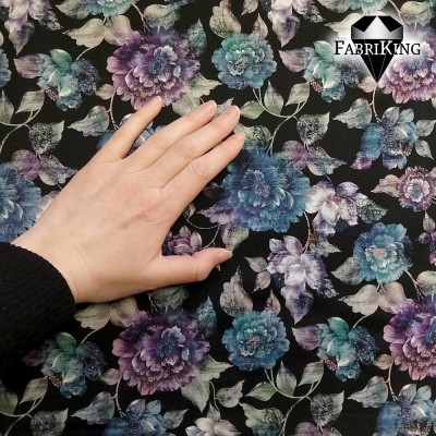 Flower dream blue, trikoo