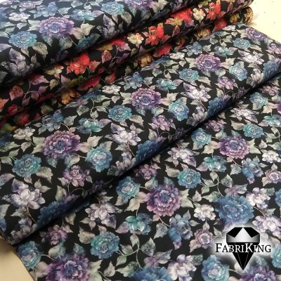 Flower dream blue, trikoo