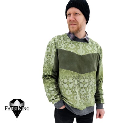 Supernova green & Jeanslook army green -joustocolleget