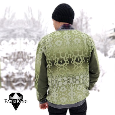 Supernova green & Jeanslook army green -joustocolleget