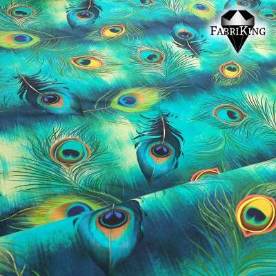 Peacock stripes, trikoo 1,3m